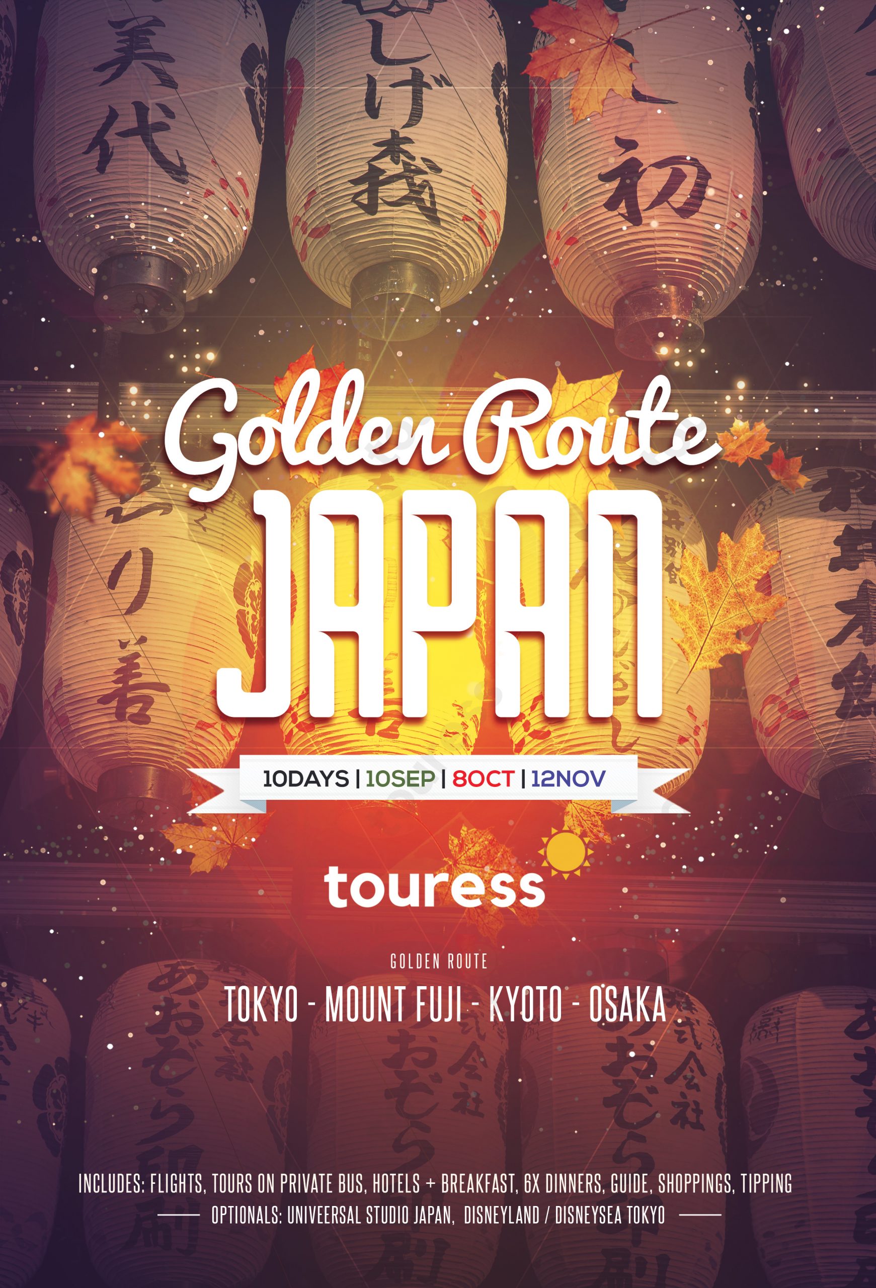 Japan Golden Route 2023 – touress